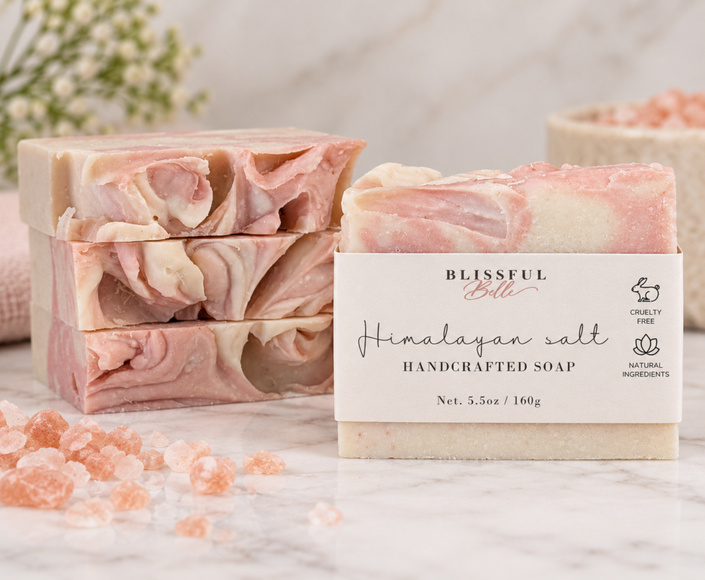 Himalayan salt soap blissful belle
