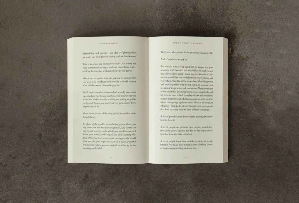 The Life That's Waiting (Book)